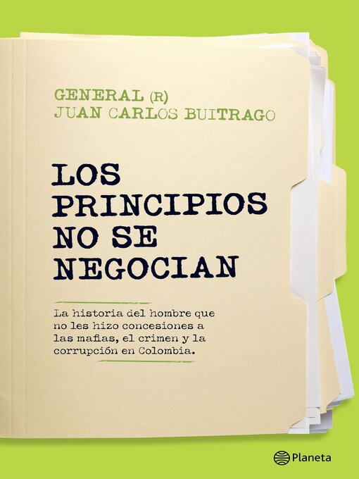 Title details for Los principios no se negocian by Juan Carlos Buitrago - Available